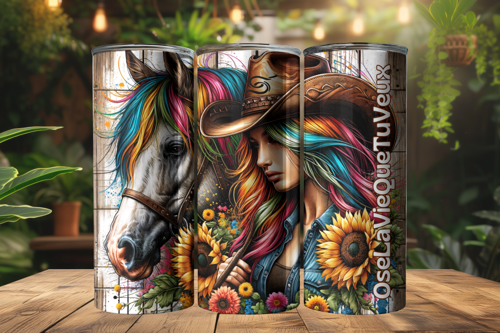 1 Bouteille 20 oz Country Girl
