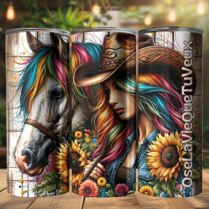 Tumbler 20oz Country Girl