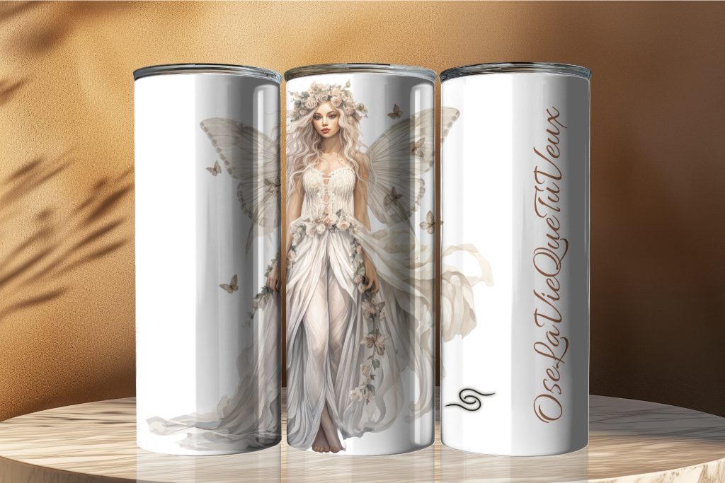 1 Bouteille 20 oz — Fée Blanche